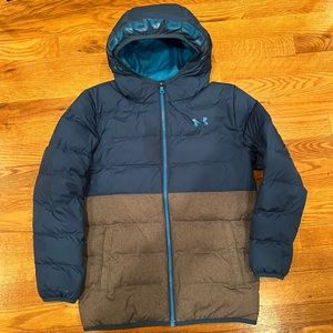 Boys Under Armour puffer coat size medium